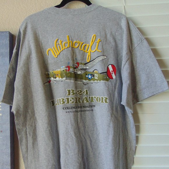 Witchcraft B-24J Liberator TShirt SZ 2X Nice! - Picture 4 of 7